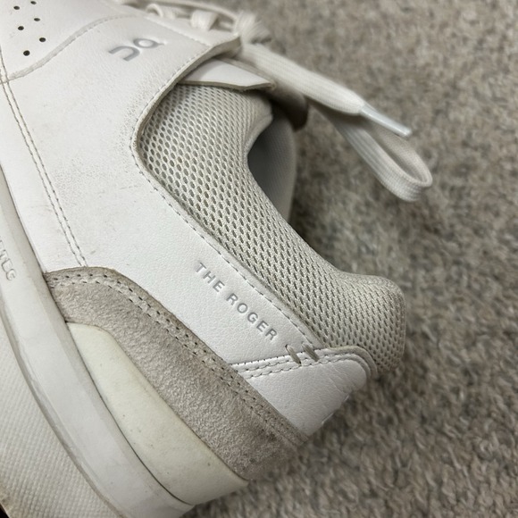 On‎ Cloud The Roger Clubhouse Shoes Men\'s Size 13 White Tennis 48.99144 White main image 15